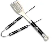 NFL Oakland Raiders Barbeque Tongs and Spatula Set