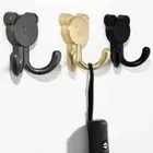 Rust-proof Wall Hanging Hook Strong Bearing Capacity Wall Coat Rack Bathroom