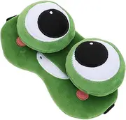 SOPOTUTU 1Pc Cute Frog Eye Mask Shading Blindfold for Sleep Comfortable Eye Protective Patch for Uninterrupted Sleep present for Family and Friends for Naps and Travel