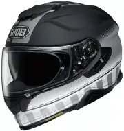 Shoei GT-Air II Tesseract Helmet Flat Black/White LRG 0119-1905-06