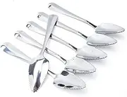 Choary 6-Piece Grapefruit Spoons,6.1 inch Metal Stainless Steel Grapefruit Spoons