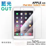 【膜力威】專利抗藍光玻璃保護貼｜APPLE IPAD MINI 1&2&3 (7.9吋)適用