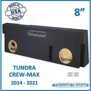 Toyota Tundra Crew Max 2014-2021 8" Dual Sealed Sub Box Subwoofer Enclosure
