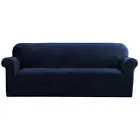 Artiss Sofa Cover Couch Covers 4 Seater Velvet Sapphire