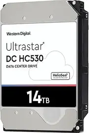 Western Digital Ultrastar DC SATA HDD - 7200 RPM Class, SATA 6 Gb/s, 3.5" 14TB