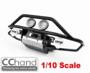 CC HAND METAL front Bumper Fit RC4WD 1/10 TF2 Mojave with lights no winch (B)