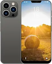 FUALYOU Smartphone Unlocked Cell Phone IP14pro 6.7inch HD Cheap Phones 2GB/16GB Android 10 Straight Talk Phone 5000mAh 128GB Extension Dual Sim Boost Mobile Phones (Black)
