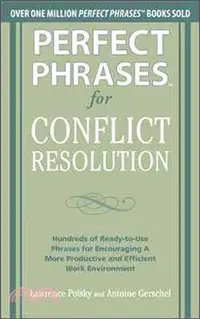 在飛比找三民網路書店優惠-Perfect Phrases For Conflict R
