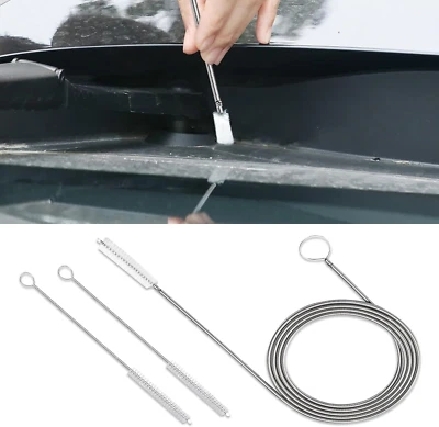 Auto Sunroof Drain Cleaning Tool, 61 Inch Flexible Long Pipe Cleaner for Car