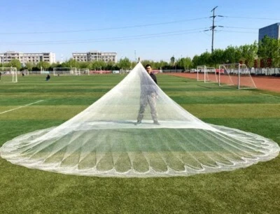 With Pocket Gillnet 2.5m 3m Casting Net Thread Steel Hand Throwing Fishing Nets