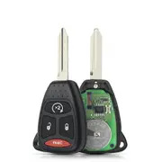 2/3/4 Buttons Remote Car Key For Dodge Chrysler Jeep Dakota Durango Charger 300 Aspen Grand Cherokee 315/433mhz KOBDT04A 4 Buttons Start