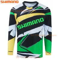 在飛比找蝦皮購物優惠-SHIMANO 2024禧瑪諾新款長袖戶外釣魚夾克球衣防紫外