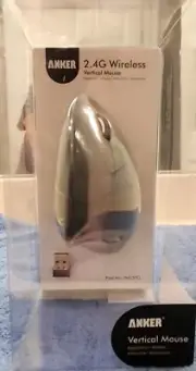 Anker 2.4G Wireless Vertical Ergonomic Optical Mouse _New in Box