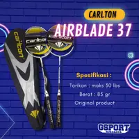 在飛比找蝦皮購物優惠-Gsport Carlton Airblade 37 羽毛球