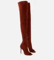 [Paris Texas] Paris Texas Amanda 105 suede over-the-knee boots AU 5 brown
