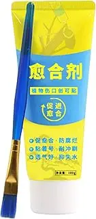 Grafting Tree Sealer,Tree Trunk Branch Sealer Agent - 100g Shrubs Dressing with Brush, Trunk Branch Coating for Garden Backyard Agriculture Farming Home