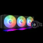 【誌鴻電腦】NZX KRAKEN 360 ELITE RGB 液晶水冷 360MM 一體式水冷散熱器 (黑色)