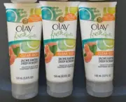 Pack 3 Olay Fresh Effects Clear Skin Acne Hater Deep Scrub 5 oz Treatment Rare