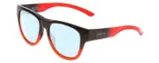 Smith Optic Rounder Round Blue Light Blocking Glasses Grey Carbon Black Red 51mm