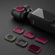 Complete Lens Filter Set for Dji Pocket 3 with Nd8-256 and Cpl