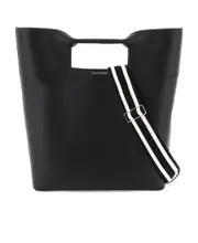 Alexander McQueen The Square Bow Small Tote Bag One size black