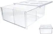 SHOWERORO Household Under Desk Drawer Organizer Multi Function Nail Hidden Storage Box for Office Supplies Pet Material Smooth Sliding Design for Tidy Workspace