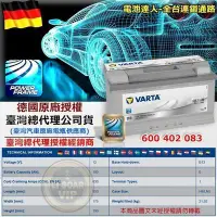 在飛比找Yahoo!奇摩拍賣優惠-德國華達 VARTA 電瓶 (H3 100AH)電池 BMW