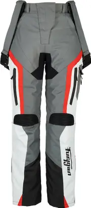 Furygan Apalaches, textile pants waterproof women , color: Grey/Light Grey/Red , size: M
