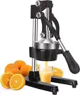 Commercial Manual Juicer - Juice Presser - Hand Press Juicer Extractor (Black)