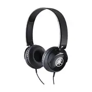 Yamaha HPH-50B Simple Compact Design Dynamic Closed Back Headphones, Black