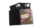 Rexel Display Book A4 S/View 24 Pocket Black Black R10015BK