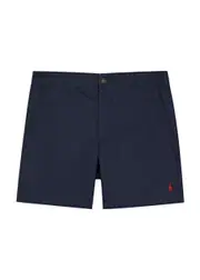 Polo Ralph Lauren Kids Logo-embroidered Stretch-cotton Shorts (1.5-6 Years) - Navy - 8Y-S (7 Years) 8Y-S (7 years)