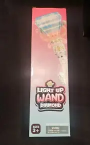 TrendsLight Up Magic Diamond Toy Wand Glitter LED