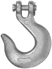 5 Pack Clevis Slip Hook, Zinc-Plated, 1/4-In. T9401424