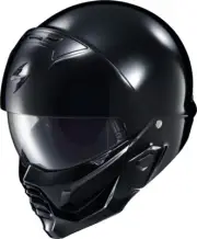 Scorpion CV2-0034 Covert 2 Solid Helmets Md Gloss Black