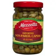 Mezzetta Caper Nonpareil 4 oz (Pack of 12)