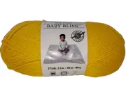Loops & Threads Yarn Baby Bliss Pitter-Patter Sunshine Yellow 211 Yard Skein