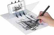 Drawing Painting Sketch Optical Mirror Reflection Projection Tracing Plate Board Portable Optical Tracing Board Image Projector Optical Painting Board Sketching Tool for Kids, Beginners, Artists, etc