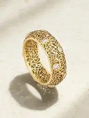 [Amrapali London] Amrapali London - Jali 18-karat Gold Diamond Ring - 6 6 Gold