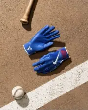 Nike Kobe Bryant Baseball Alpha Elite Batting Gloves Blue N1012188-408 Size L