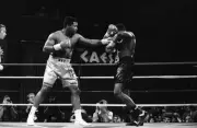 Ray Mercer Lands A Punch Against Bert Cooper 3 Old Boxing Photo