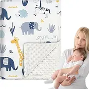 Cot Blanket,Soft Breathable Nursery Blankets - Daily Care Accessory for Family Home Outdoor Birthdays Bedding Mom Daughter