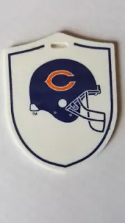 Chicago BEARS PLAYERS Golf Bag Tag SUPERBOWL NFC NORTH CHAMPS New