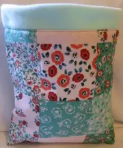 GUINEA PIG/HAMSTER/FERRET HEDGEHOG SM SNUGGLE SLEEP SACK BAG 10X12 patchwork 534