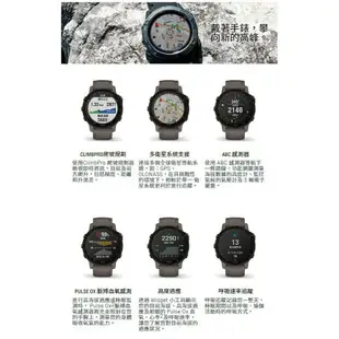 【eYe攝影】全新 GARMIN Fenix 6S Pro Solar 太陽能手錶 GPS 智慧手錶 防水 運動手錶