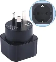 Europe to Australia/New Zealand Plug Adapter, EU Schuko Type C/E/F Plug Fit to AU/China/Argentina Socket, European/Germany/French Plug to Aussie/New Zealand Travel Plug Converter (1 Piece)