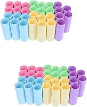 SEWACC 2sets Cardboard Tubes Mailing Tubes Set for Art Storage Drawing Posters 30pcs*2