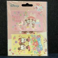 在飛比找蝦皮購物優惠-【Disney迪士尼】櫻花系 票卡貼紙 (2入) 卡貼 票卡