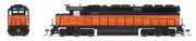 Broadway Limited HO 7939 EMD SD45, MILW 4007, DELIVERY SCHEME, PARAGON4 SOUND/DC