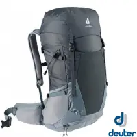 在飛比找Yahoo奇摩購物中心優惠-Deuter Futura 32L 輕量網架式透氣背包_黑/